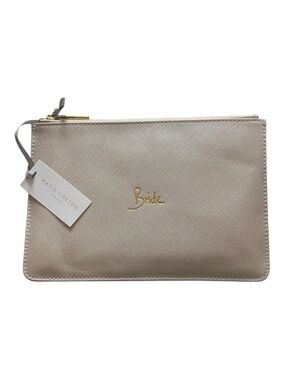 Katie Loxton Bride Clutch Cream + Bachelorette Bridal Set Veil Sunglasses NWT